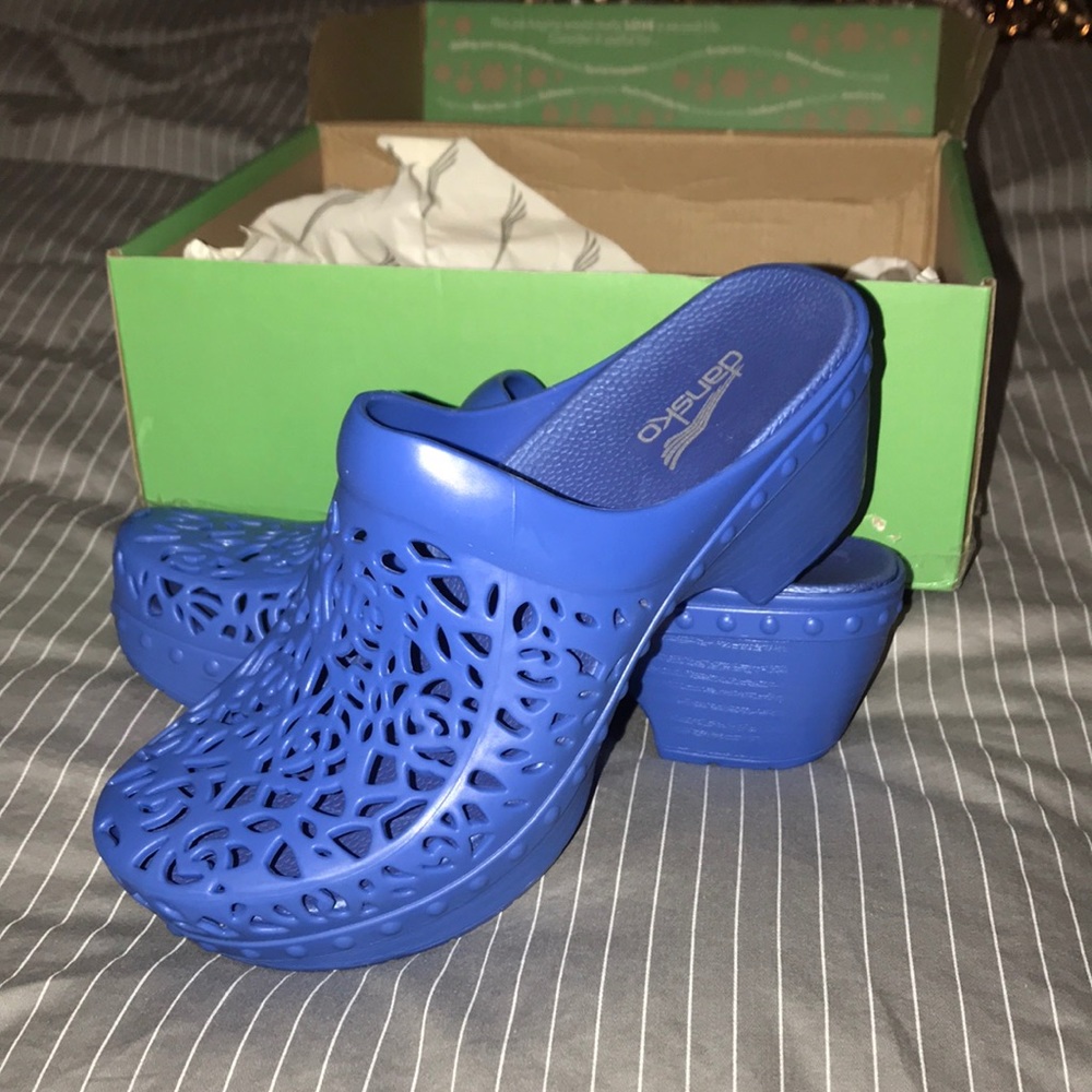 Dansko slip on clogs
